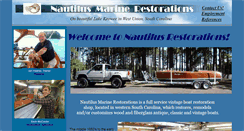 Desktop Screenshot of nautilusrestorations.com